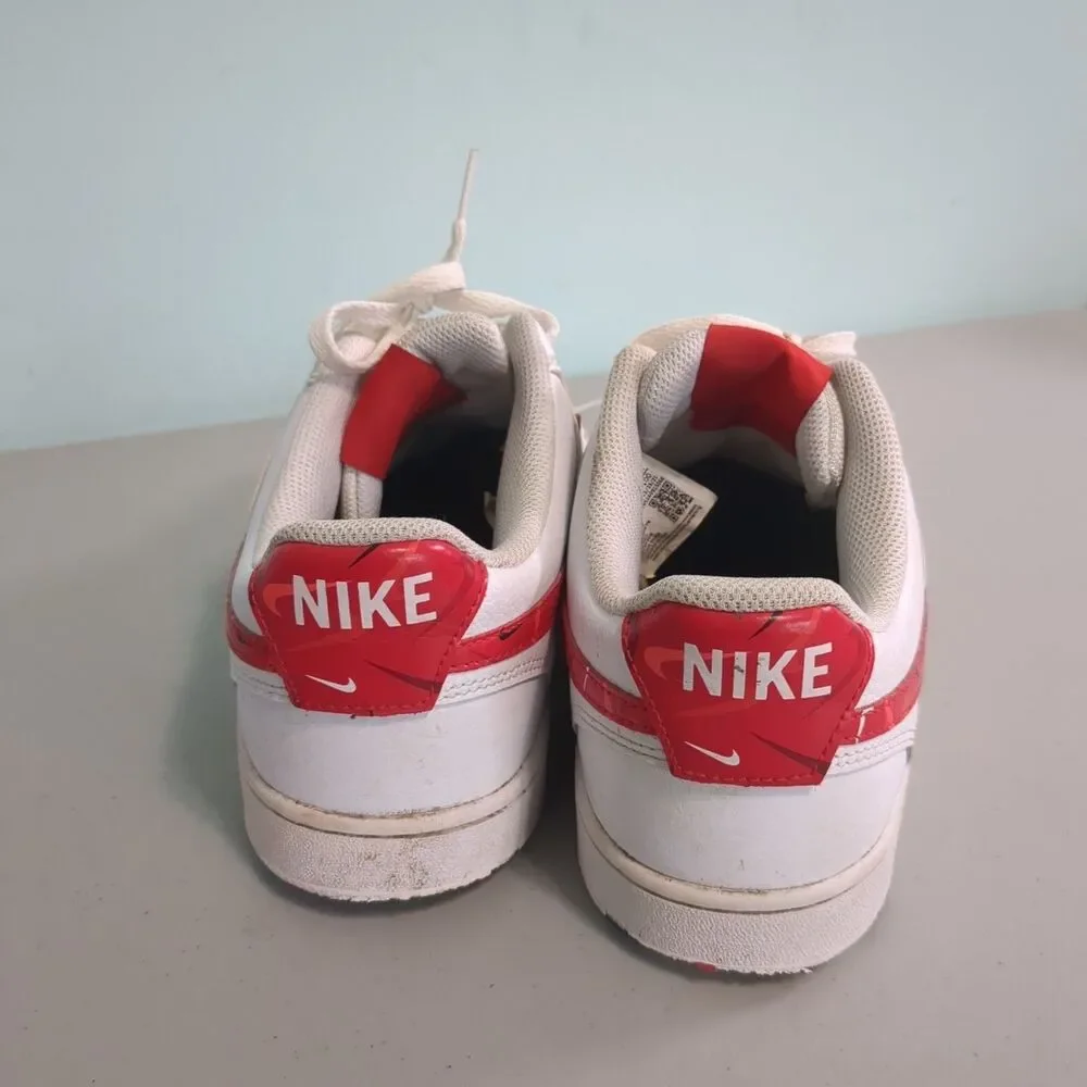 Nike Men's Court Vision Low Swooshfetti DM7588-100 Sneakers Shoes size 11